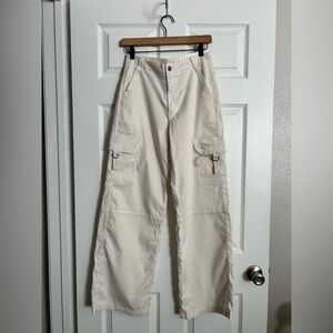 American Eagle Dreamy Drape Super high rise baggy wide leg NWT size 4